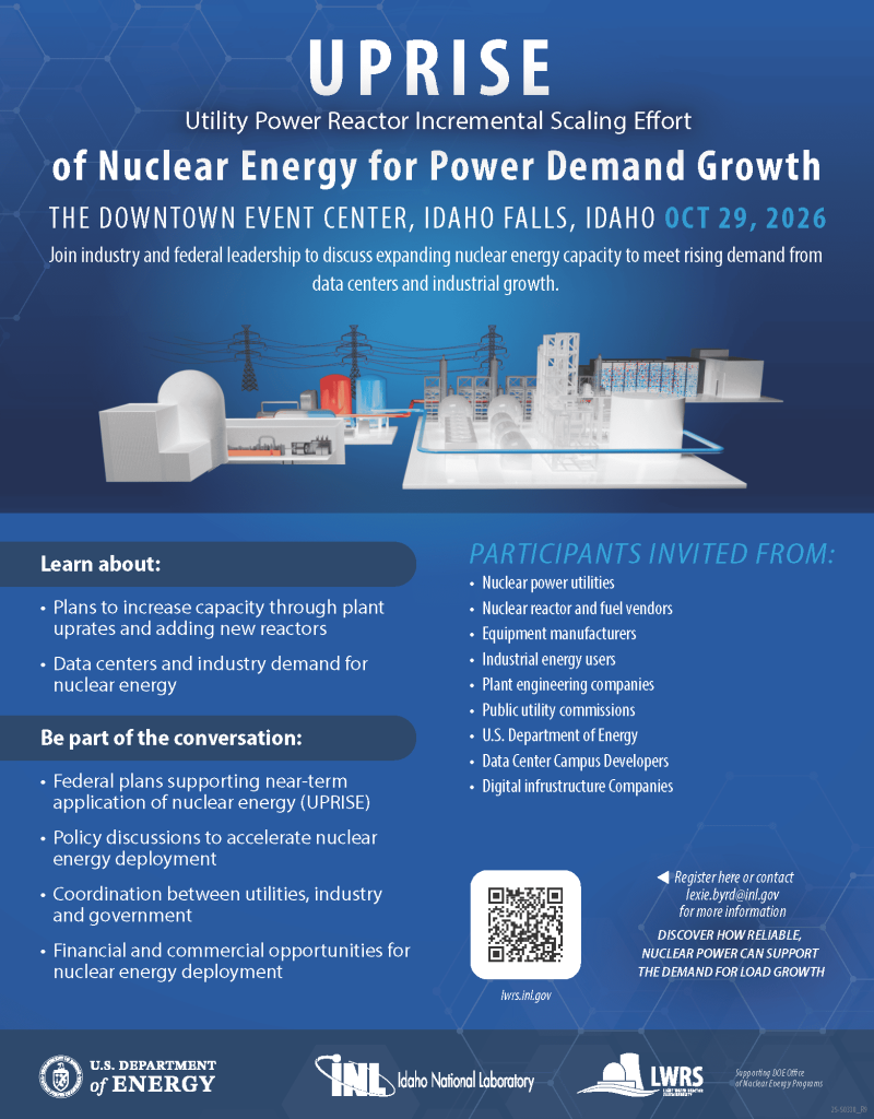 UPRISE event flyer - October 2026